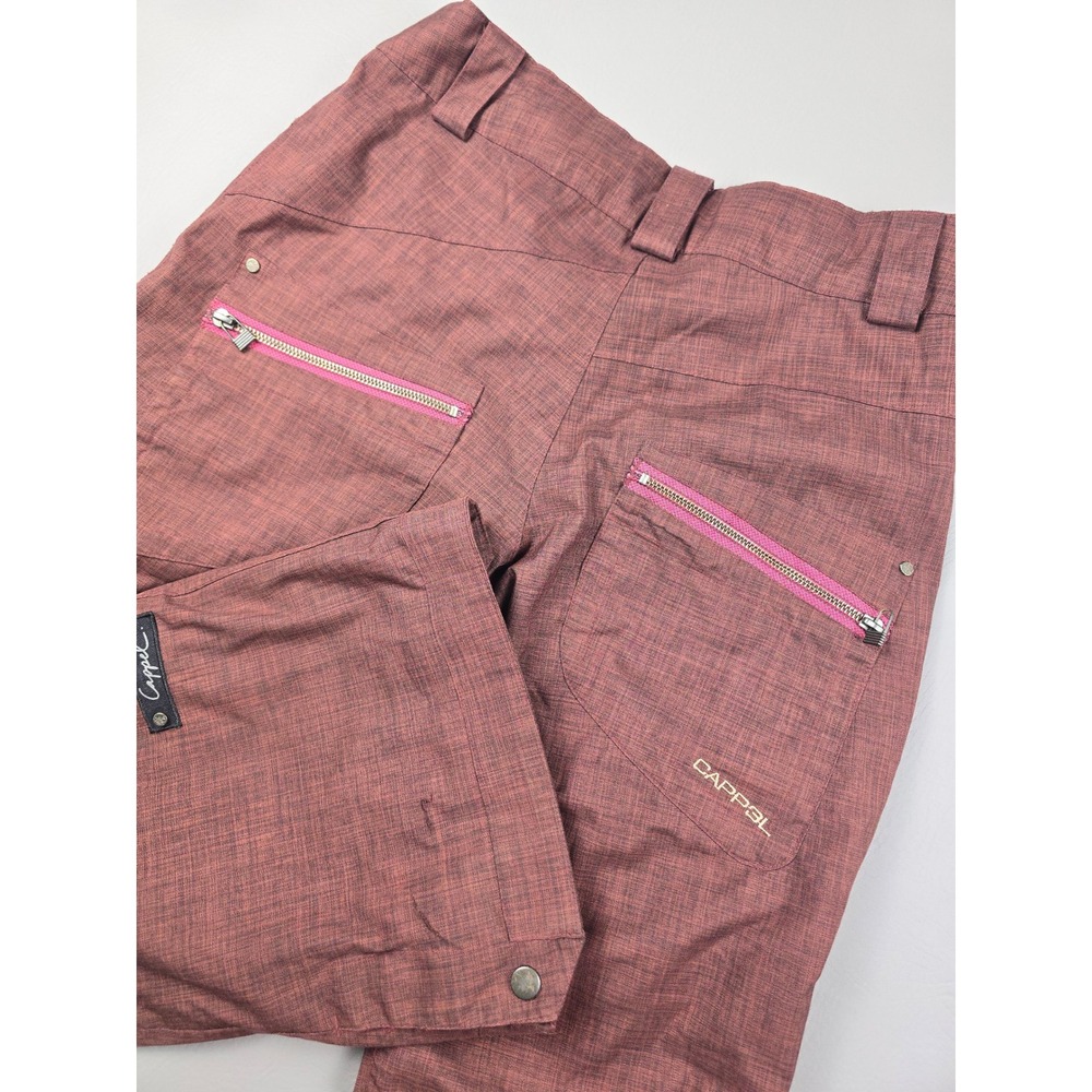 Ride Snowboards Cappel Women Small Maroon Strata HD II Snowboard Pants